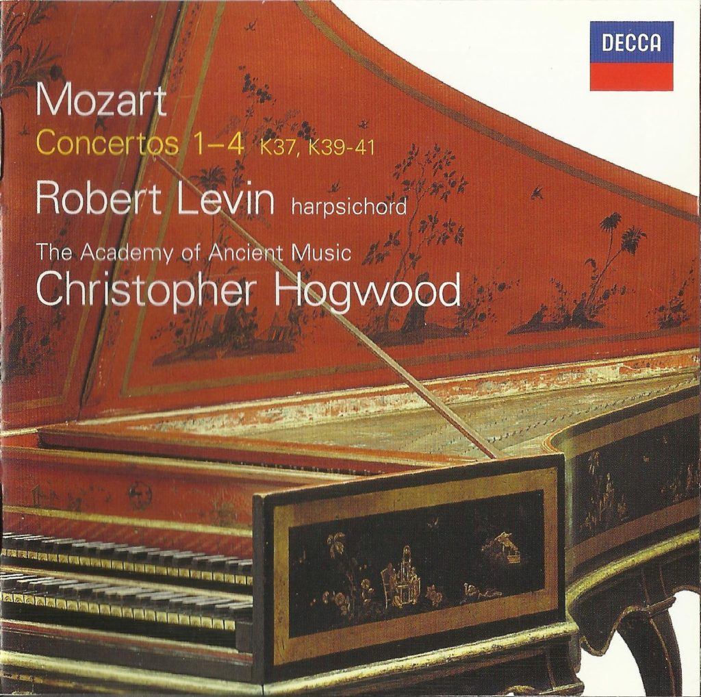 Mozart Concertos 14 K3941 Robert Levin, Christopher Hogwood, The Academy of Ancient Music