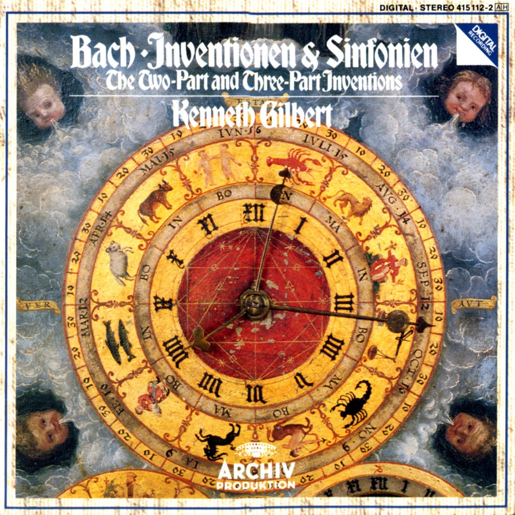 Bach Inventionen & Sinfonien The Two part & Three Part Inventions ...