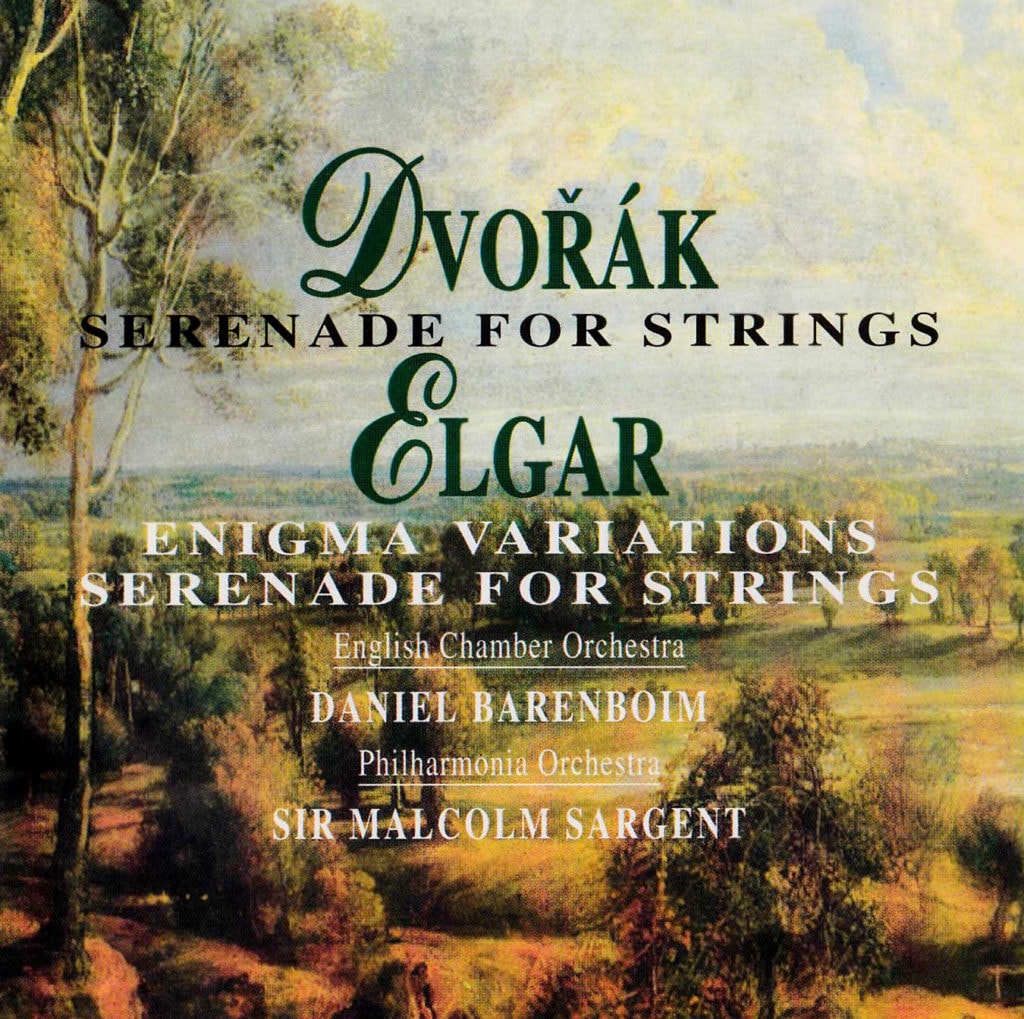 Dvorák Serenade for Strings Elgar Enigma Variations Daniel Barenboim